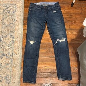 GAP 1969 Dark Blue Ripped Jeans